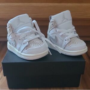 Jordan Kids White Sneakers